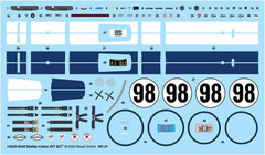 14533 Shelby Cobra 427 S/C 1:24 Scale 104-Piece Skill Level 4 Model Car Building