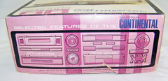 1968 Lincoln Continental AMT Model Box 6428-200 BOX ONLY