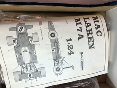Heller Humbrol McLaren M7A Kit # 80753 Opened But Complete