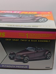 Vintage Model Kit #8284 – AMT / Ertl Plymouth Prowler SnapFast Plus Open Box