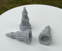 3pc 1/24 Muncie M22 Rockcrusher Transmission Resin Model Car Custom Gasser Parts