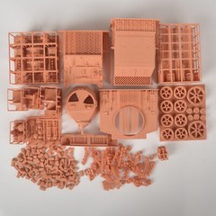 1/16 Military Model Kit US M3A1 Stuart Light Tank