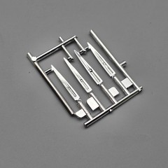 Monogram 1/25 1959 59 Cadillac Eldorado Parts Kitbash Chrome Rear Spears