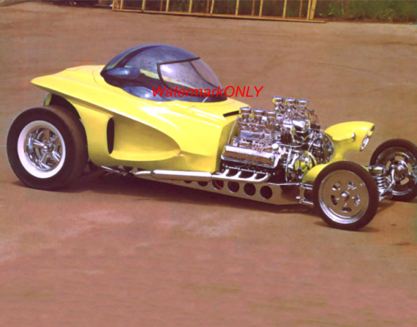 Ed “Big Daddy” Roth “Mysterion” ’60’s Twin Engine Hot Rod Show Car PHOTO! #(6)