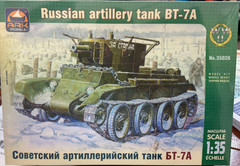 Ark Models 1/35 Russian Artillery tank BT-7A Model Kit #35026
