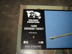 Verlinden Productions Resin Accessories 1/35 scale 76mm Sherman Turret 1/35