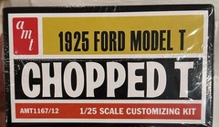 AMT 1/25 1925 Ford Model T Chopped Coupe Customizing Car 2 Kits in 1 bx AMT1167