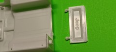 1977 Jeep Cj-7 1/24 Body Hood Dash Windshield Frame Revell Dasiy Duke Parts Lot