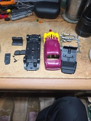 1/43 Testers 1949 Mercury Club Coupe Open Box Partially Assembled