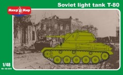 Mikro Mir 48-009 Tank T-80 Soviet Light Tank 1/48 Scale