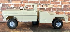 Resin 1/24 Scale: 15-inch “4-hole Tow Truck” Dually Wheels W/ Commercial Tires
