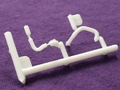 1991 Chevy S-10 Lowrider RADIATOR HOSES from Revell 1:25 Model Kit 91 Chevrolet