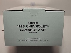 AMT Ertl 1995 Chevrolet Camaro Z28 Convertible Promo Car Black New NOS 8902EO