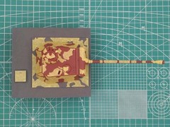 1/35 Panther A/G Turret Concrete Bunker Masking Sticker Universal Type