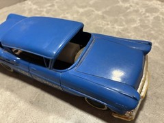 Vintage 1958 PMC Impala City Police Promo Friction Car with Siren, READ