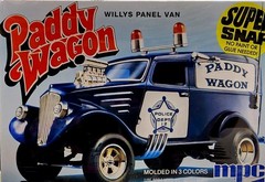 Paddy Wagon Willys Panel Van MPC 1:25 Super Snap NEW FACTORY SEALED *US Seller*