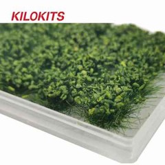 KILOKITS Bush Cluster Grass Tufts Railway Scenery 1/35 1/72 1/87 1/160 Scale