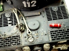 WWII German Pz.VI Tiger Ausf.H1. 502 battalion 1:35 Model Assembled/Painted