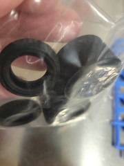 1966 66 Nova Pro Street Wheels Tires Slicks 1/25 Scale Model Parts
