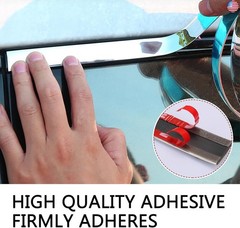 49Ft Glossy Black Car Side Moldings, Scratch-Proof Molding Trim for Car