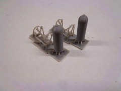 1/25 3d Printed Large Nitro Bottle with Stand, 1 Pair