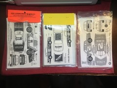 1/24 – 1/25 Vintage 1990’s Nascar Model Decals – #1 or #2 – Sold Individually