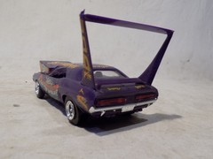 MPC 1971 DODGE CHALENGER WILD BUILT MODEL CAR HEMI DAYTONA SUPERBIRD 70 AMT R/T!