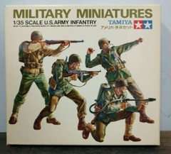 Tamiya 1/35 US Military Miniatures #3513 U.S. Army Infantry Group Set Unused