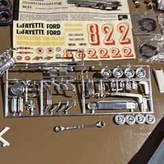 AMT 1964 Ford Galaxie 500XL Hardtop Unassembled Plastic Model Kit