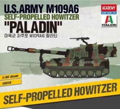 Academy 1/35 U.S.Army M109A6 SELF-PROPELLED HOWITZER “PALADIN” Model Kit #13515