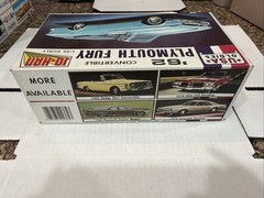 JO-HAN 1962 PLYMOUTH FURY CONV ORIGINAL BOX/INSTRUCTIONS!! CIRCA 1970’s! VMCP!