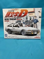 INITIAL D 1/32 AE86 TRUENO TAKUMI FUJIWARA Plastic Model Kit By AOSHIMA