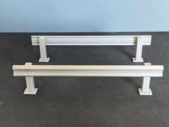 1/24 1/25 Scale Guardrail kits -Safety Barriers for model car diorama (set of 3)