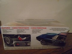 MPC #878 1/25 SCALE 1969 DODGE CHARGER R/T NEW DAMAGED BOX