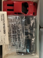 Entex 1:24 Ferrari 512 BB Model Vintage Made In Japan. Open Box Parts Sealed.