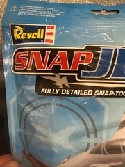 REVELL SNAPJETS MODEL KIT F-4 PHANTOM THUNDERBIRD PLANE 1:100th SCALE 85-1452