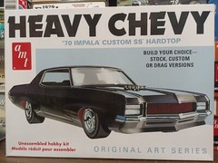🌟 Custom Grill & Headlights 1970 Impala 1:25 Scale 1000s Model Car Parts 4 Sale