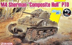 DRAGON 6740 1/35 M4 Sherman “Composite Hull” PTO NEW TANK MODEL