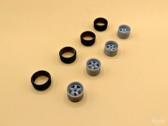 1/24 Work Wheels Meister S1 3D Print Wheels-US SELLER!