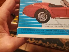 MONOGRAM 427 SHELBY COBRA STREET VERSION MODEL KIT #2798 1/24 New Open Box