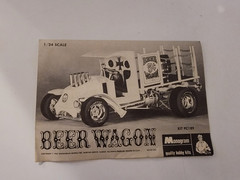 * Vintage / Rare * (Original Issue) Monogram Beer Wagon Instruction Manual