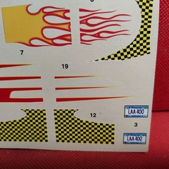 Hot Rod Decals 1932 Ford Highboy 1:25 Scale Model Car Part Revell