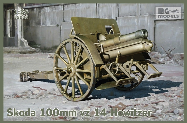 IBG 35026 Skoda 100mm vz 14 Howitzer scale 1/35