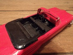 VINTAGE AMT 1959 EDSEL CORSAIR Convertible MODEL KIT – Junkyard Parts!