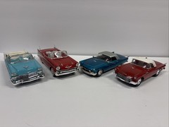 Lot Of 4 BUILT Model Cars NICE Lot#002