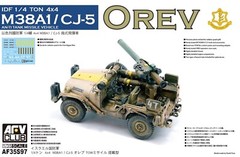 AFV Club AF35S97 1/35 IDF 1/4 Ton 4×4 M38A1 / CJ-5 AN-TI Tank Missile Vehicle