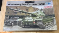 DRAGON 1/35 3555 British Heavy Tank Conqueror – “Black Label Series”