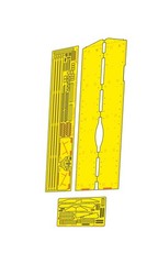 1:35 PE Detail Set Fender Shelves for scale model T 62 Zvezda