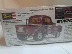 Revell 1/25 Moving Violation 41 Willys Drag Pickup Gasser Model Sealed Inside