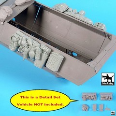 Black Dog 1/16 120mm Stowage & Accessories #2 for Sd.Kfz.251/1 (Das Werk) T16015